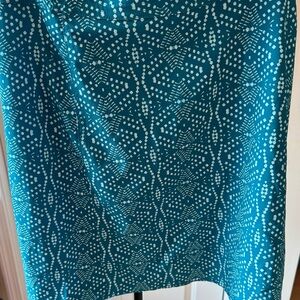 Ripskirt Hawaii Blue and White Sarong Swim